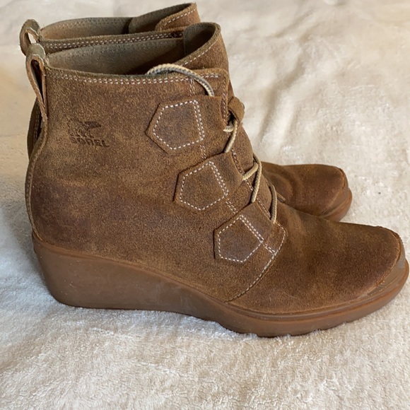 ‼️SOLD‼️Sorel Evie Lace leather Boot - Picture 6 of 8